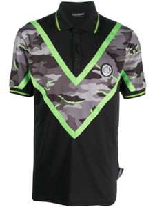 Plein Sport polo Amazon Edition en coton - Noir