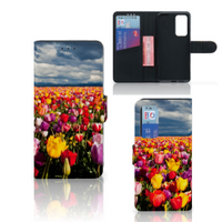 Huawei P40 Hoesje Tulpen - thumbnail