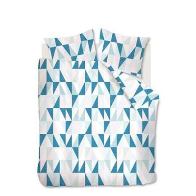 Ambiante dekbedovertrek Jess - mint groen - 240x200/220 cm