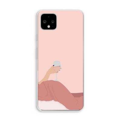 Wine: Pixel 4 XL Transparant Hoesje