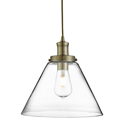 Searchlight HanglampPyramid Ø 29cm antiek brons - 3228AB