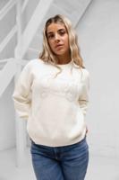 Guess Laura Logo Sweater Dames Wit - Maat S - Kleur: Wit | Soccerfanshop
