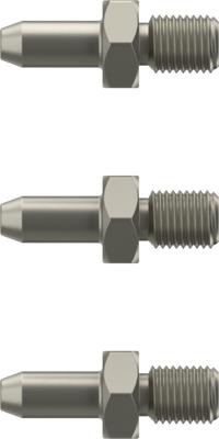 Wera 9534/3 vervangingsonderdeelset ponsstift voor kettingpons 9513, 3-delig - 05130006001