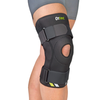 EMO Ottec Kniebrace met Scharnieren - XL - Zwart EMO Ottec Kniebrace met Scharnieren - XL - Zwart