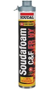 Soudal Soudafoam FR Hy  Glick & Fix | Rood | 750 ml - 146751