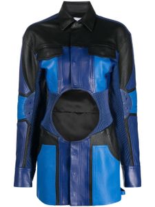 Off-White robe à coupe courte - Noir