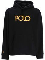 Polo Ralph Lauren hoodie en jersey à logo imprimé - Noir - thumbnail