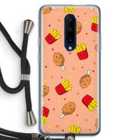 Chicken 'n Fries: OnePlus 7 Pro Transparant Hoesje met koord