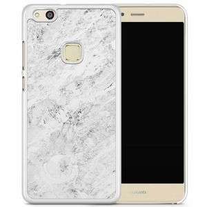 Huawei P10 Lite hoesje - Marmer grijs