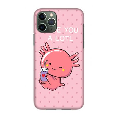 Love You A Lotl: Volledig geprint iPhone 11 Pro Hoesje