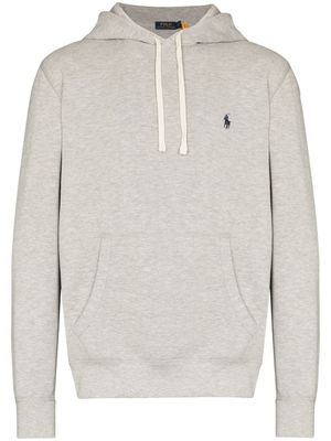Polo Ralph Lauren hoodie à logo brodé - Gris