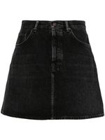 Acne Studios minijupe en jean - Noir