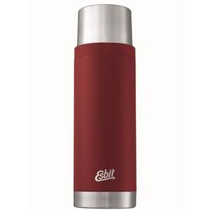 Esbit Sculptor Thermosfles - 1L - Bordeaux Rood - RVS - 2 Bekers