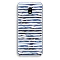 Verrassende lijnen: Samsung Galaxy J3 (2017) Transparant Hoesje