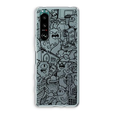 Vexx Black City : Sony Xperia 5 III Transparant Hoesje