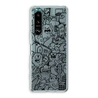 Vexx Black City : Sony Xperia 5 III Transparant Hoesje