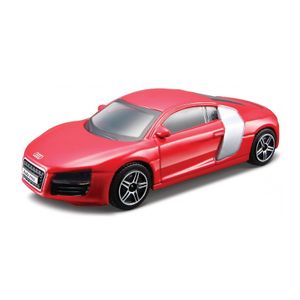 Modelauto Audi R8 2009 rood schaal 1:43/10 x 4 x 3 cm   -