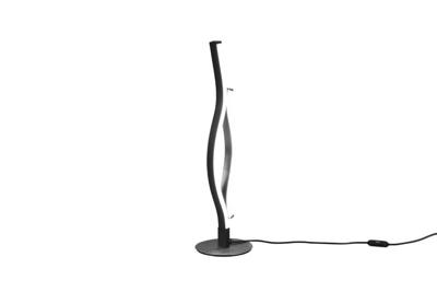 Trio TafellampBlaze zwart met metaal - 541210205