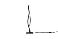 Trio TafellampBlaze zwart met metaal - 541210205