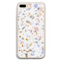 Terrazzo N°8: iPhone 7 Plus Transparant Hoesje