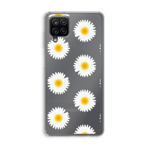 Margrietjes: Samsung Galaxy A12 Transparant Hoesje