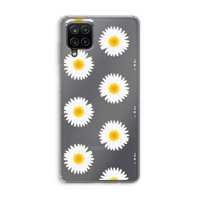 Margrietjes: Samsung Galaxy A12 Transparant Hoesje