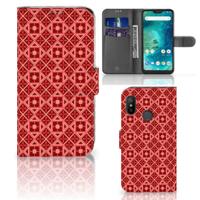 Xiaomi Mi A2 Lite | Telefoon Hoesje | Batik Rood
