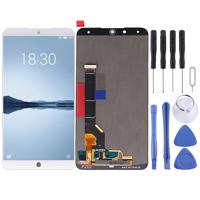 LCD-scherm en digitizer volledige montage voor Meizu 15 plus (wit)
