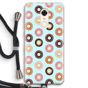 Donuts: Xiaomi Redmi 5 Transparant Hoesje met koord