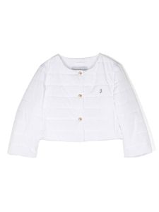 Herno Kids doudoune à fermeture zippée - Blanc