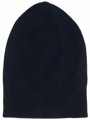 Brunello Cucinelli bonnet en cachemire - Bleu
