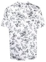 ERDEM t-shirt Peter à fleurs - Blanc