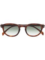 Eyewear by David Beckham lunettes de soleil à monture ronde - Marron