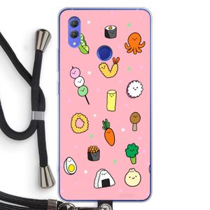 Happy bento friends: Honor Note 10 Transparant Hoesje met koord