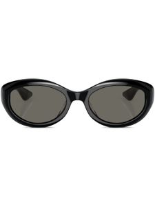 Oliver Peoples lunettes de soleil 1969 à monture ovale - Noir