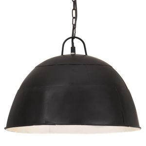 VidaXL Hanglamp industrieel vintage rond 25 w e27 41 cm zwart