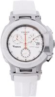 Horlogeband Tissot T0482172701700 / T610031513 Rubber Wit 17mm