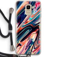 Quantum Being: Samsung Galaxy J6 (2018) Transparant Hoesje met koord