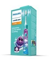 Philips Bodycare Philips HX6322/04 Elektrische kindertandenborstel Sonisch Wit, Bont - thumbnail