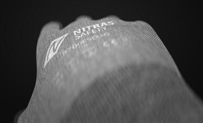 NITRAS SAFETY Nitras flexibele werkhandschoen "8700esd3d". glove gray size 7 nitras