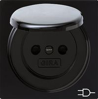 GIRA WCD RA KD STEEK ZWART SC