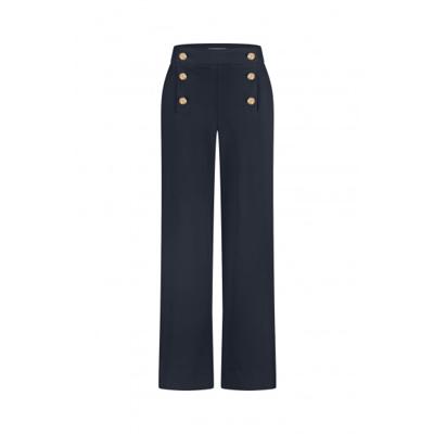 Studio Anneloes - Blauw | Dames | Broek | Blauw | XXL | regular | Kamst mode