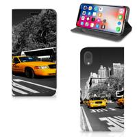 Apple iPhone Xr | Book Cover | New York Taxi