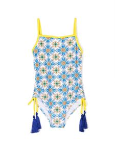 Nessi Byrd Kids maillot de bain à imprimé géométrique - Multicolore