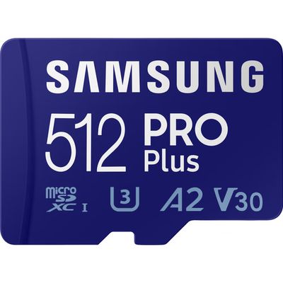 Samsung PRO plus MicroSD kaart 512GB