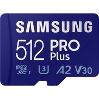Samsung PRO plus MicroSD kaart 512GB