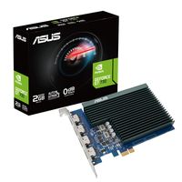 Asus Nvidia GeForce GT730 Videokaart 2 GB GDDR5-RAM PCIe x1 HDMI Passieve koeling - thumbnail