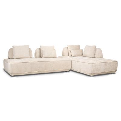 Richmond Hoekbank 'Tudor' Met verwijderbare rugleuning, kleur Cream