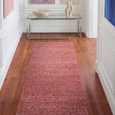 Vloerkleed Portobello Rechthoekig - Donkerroze 300x80cm - Polyester - Dekbed-Discounter.nl