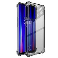 Imak Anti-kras OnePlus Nord CE 2 5G TPU Cover met Screenprotector - Zwart / Doorzichtig - thumbnail